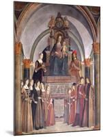 Madonna and Child with Angels-Lorenzo Costa-Mounted Giclee Print