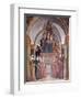 Madonna and Child with Angels-Lorenzo Costa-Framed Giclee Print