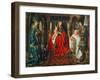 Madonna and Child with Canon Joris Van Der Paele, 1436-Jan van Eyck-Framed Giclee Print