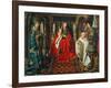 Madonna and Child with Canon Joris Van Der Paele, 1436-Jan van Eyck-Framed Giclee Print