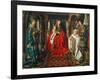 Madonna and Child with Canon Joris Van Der Paele, 1436-Jan van Eyck-Framed Giclee Print