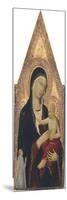 Madonna and Child with Donor, 1325-30-Lippo Memmi-Mounted Giclee Print