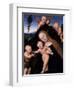 Madonna and Child with John the Baptist, 1534-Lucas the Younger Cranach-Framed Giclee Print