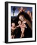 Madonna and Child with John the Baptist, 1534-Lucas the Younger Cranach-Framed Giclee Print