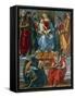 Madonna and Child with John the Baptist-null-Framed Stretched Canvas