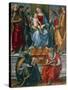 Madonna and Child with John the Baptist-null-Stretched Canvas
