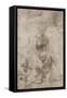 Madonna and Child with John-Raphael-Framed Stretched Canvas