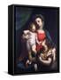 Madonna and Child with Mary Magdalene-Luca Cambiaso-Framed Stretched Canvas
