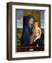 Madonna and Child with Pear, 1480-90-Giovanni Bellini-Framed Giclee Print