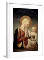 Madonna and Child with Pomegranate, 15th Century-Neri Di Bicci-Framed Giclee Print