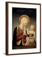 Madonna and Child with Pomegranate, 15th Century-Neri Di Bicci-Framed Giclee Print