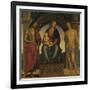 Madonna and Child with Saint John the Baptist and Saint Sebastian-Perugino-Framed Giclee Print