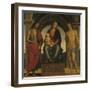 Madonna and Child with Saint John the Baptist and Saint Sebastian-Perugino-Framed Giclee Print