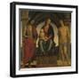 Madonna and Child with Saint John the Baptist and Saint Sebastian-Perugino-Framed Giclee Print