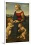 Madonna and Child with Saint John the Baptist (La Belle Jardinièr)-Raphael-Framed Giclee Print