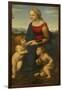 Madonna and Child with Saint John the Baptist (La Belle Jardinièr)-Raphael-Framed Giclee Print