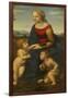 Madonna and Child with Saint John the Baptist (La Belle Jardinièr)-Raphael-Framed Giclee Print