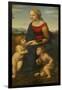 Madonna and Child with Saint John the Baptist (La Belle Jardinièr)-Raphael-Framed Giclee Print