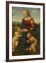 Madonna and Child with Saint John the Baptist (La Belle Jardinièr)-Raphael-Framed Giclee Print