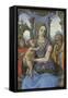 Madonna and Child with Saint Joseph and an Angel, c.1490-Capponi-Framed Stretched Canvas