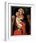 Madonna and Child with Saint Joseph and John the Baptist, 1520S-Jacopo Pontormo-Framed Giclee Print