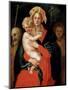 Madonna and Child with Saint Joseph and John the Baptist, 1520S-Jacopo Pontormo-Mounted Giclee Print