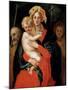 Madonna and Child with Saint Joseph and John the Baptist, 1520S-Jacopo Pontormo-Mounted Giclee Print