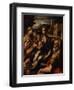 Madonna and Child with Saint (Madonna Di San Zaccari), C.1535-Parmigianino-Framed Giclee Print