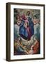 'Madonna and Child with Saint Martina and Saint Agnes', 1597-1599-El Greco-Framed Giclee Print