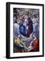 Madonna and Child with Saint Martina and Saint Agnes, 1597-1599-El Greco-Framed Giclee Print