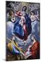 Madonna and Child with Saint Martina and Saint Agnes, 1597-1599-El Greco-Mounted Giclee Print