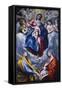 Madonna and Child with Saint Martina and Saint Agnes, 1597-1599-El Greco-Framed Stretched Canvas