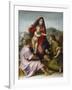 Madonna and Child with Saint Matthew and the Angel-Andrea del Sarto-Framed Giclee Print