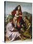 Madonna and Child with Saint Matthew and the Angel-Andrea del Sarto-Stretched Canvas