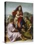 Madonna and Child with Saint Matthew and the Angel-Andrea del Sarto-Stretched Canvas