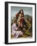 Madonna and Child with Saint Matthew and the Angel-Andrea del Sarto-Framed Premium Giclee Print