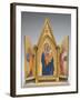 Madonna and Child with Saint Peter and Saint John the Evangelist, C.1360-Nardo Di Cione-Framed Giclee Print