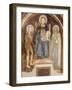 Madonna and Child with Saints, 14th-15th Century-null-Framed Giclee Print