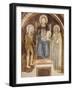 Madonna and Child with Saints, 14th-15th Century-null-Framed Giclee Print