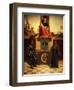 Madonna and Child with Saints, Altarpiece-Giorgio Giorgione-Framed Giclee Print