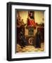 Madonna and Child with Saints, Altarpiece-Giorgio Giorgione-Framed Giclee Print