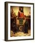 Madonna and Child with Saints, Altarpiece-Giorgio Giorgione-Framed Giclee Print