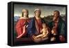 Madonna and Child with Saints and Donator, C1504-Pasqualino Veneto-Framed Stretched Canvas