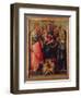 Madonna and Child with Saints, c.1518-Rosso Fiorentino (Battista di Jacopo)-Framed Giclee Print