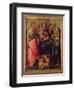 Madonna and Child with Saints, c.1518-Rosso Fiorentino (Battista di Jacopo)-Framed Giclee Print