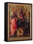 Madonna and Child with Saints, c.1518-Rosso Fiorentino (Battista di Jacopo)-Framed Stretched Canvas