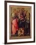 Madonna and Child with Saints, c.1518-Rosso Fiorentino (Battista di Jacopo)-Framed Giclee Print