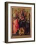 Madonna and Child with Saints, c.1518-Rosso Fiorentino (Battista di Jacopo)-Framed Giclee Print