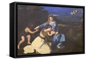 Madonna and Child with Saints, C.1625, after Titian-Pietro da Cortona-Framed Stretched Canvas