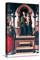 Madonna and Child with Saints, C1470-1523-Perugino-Stretched Canvas